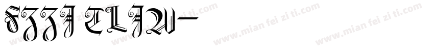 FZZJ TLJW字体转换